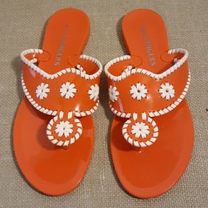 Jack Rogers jelly flats